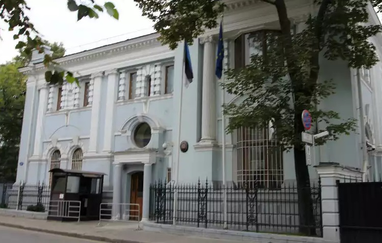 ambasada estonii w moskwie