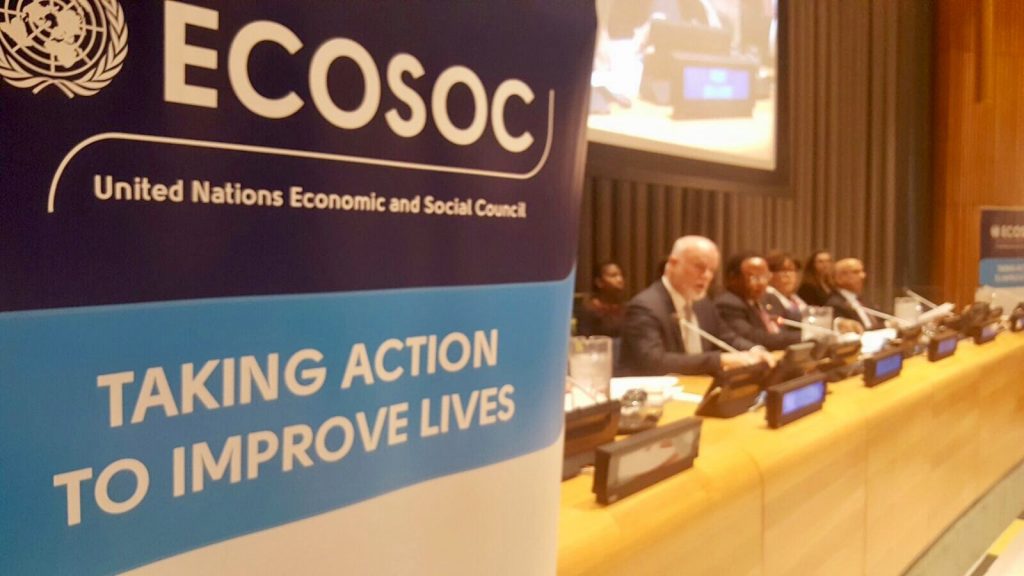 Posiedzenie komisji ECOSOC