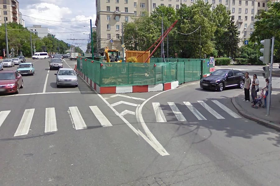 Wysepka na przejściu
