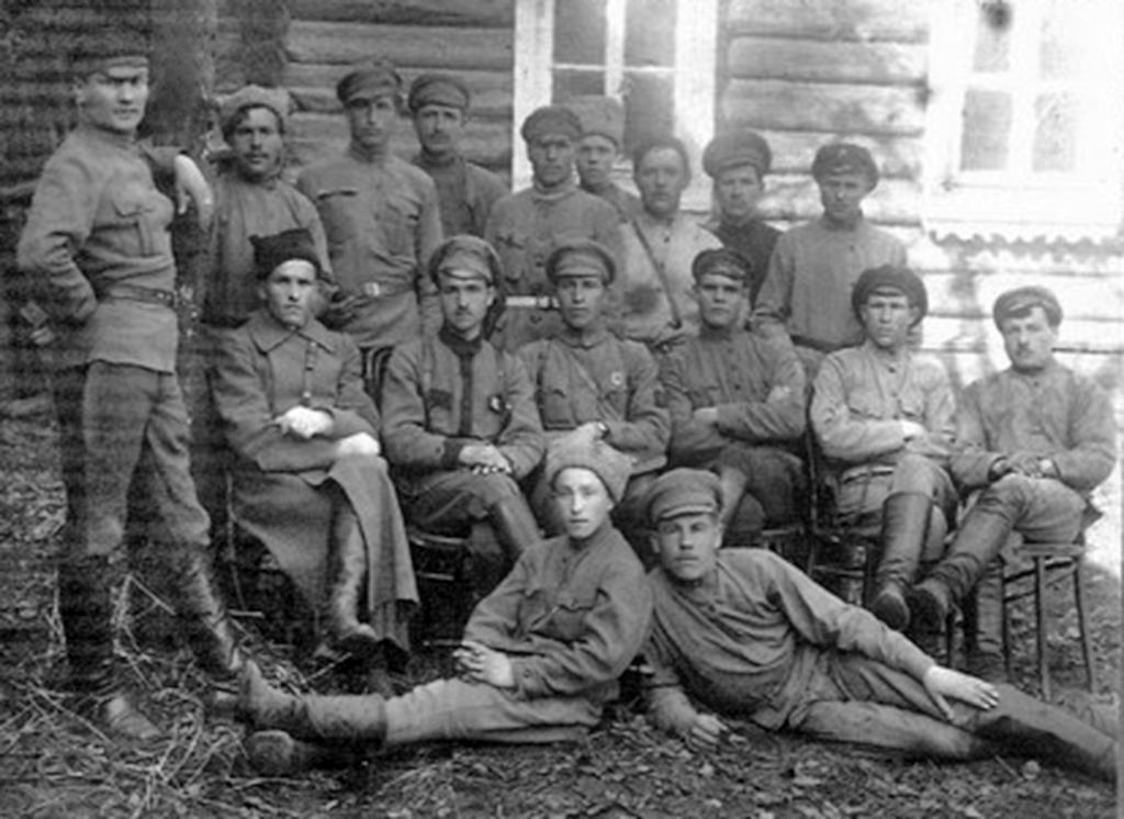 Marzec 1920, białoruskie miasto Propoisk (obecnie Slavgorod), grupa farb 115. oddzielnego batalionu oddziałów WOKhR NKWD RSFSR.
