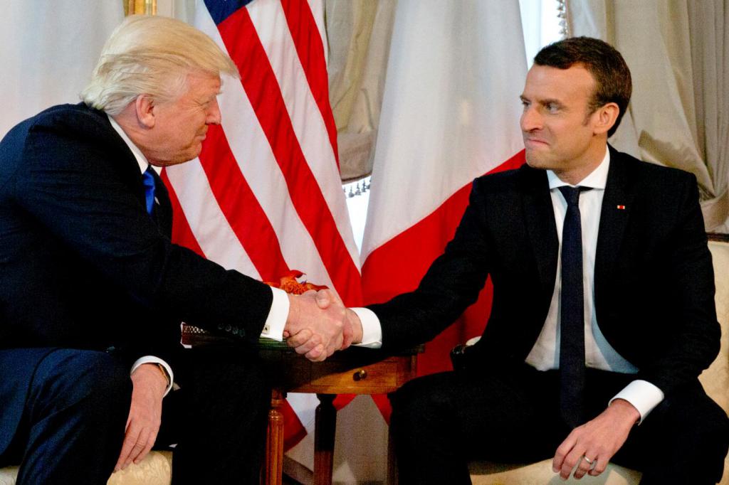Macron i Trump