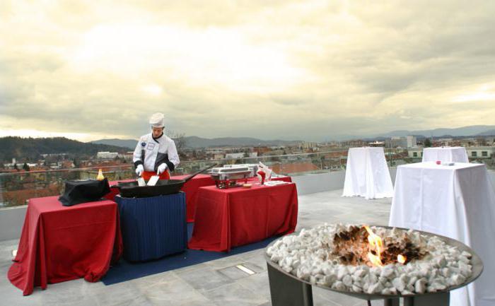 gerechten voor catering