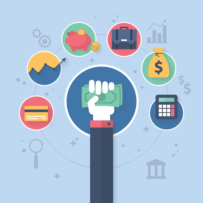 selecteer financiële controleobjecten
