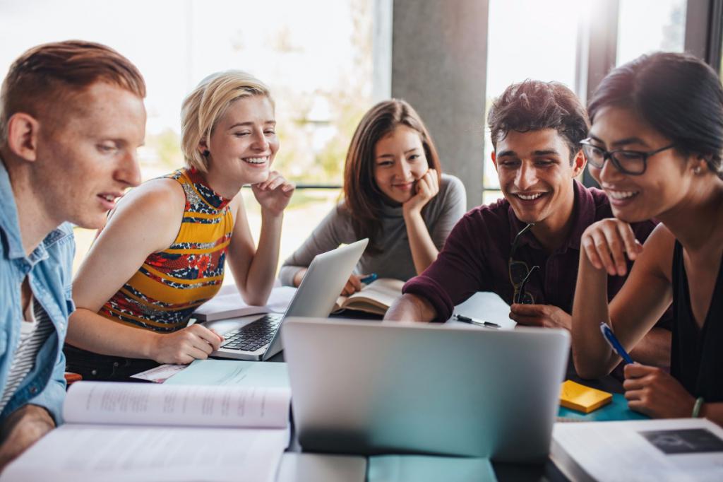 Studenci uczą się na własną rękę