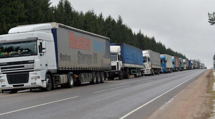 boete voor overbelasting van de vrachtwagen