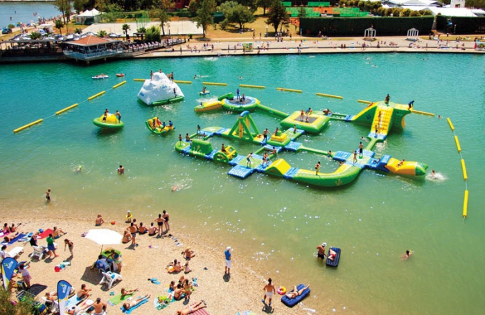 nadmuchiwany park wodny