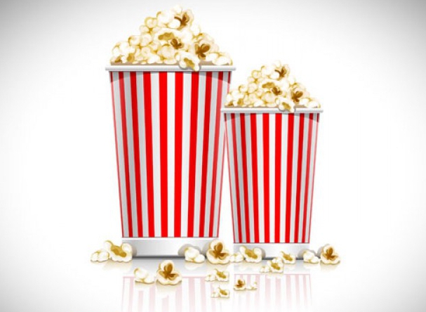 szklanki do popcornu