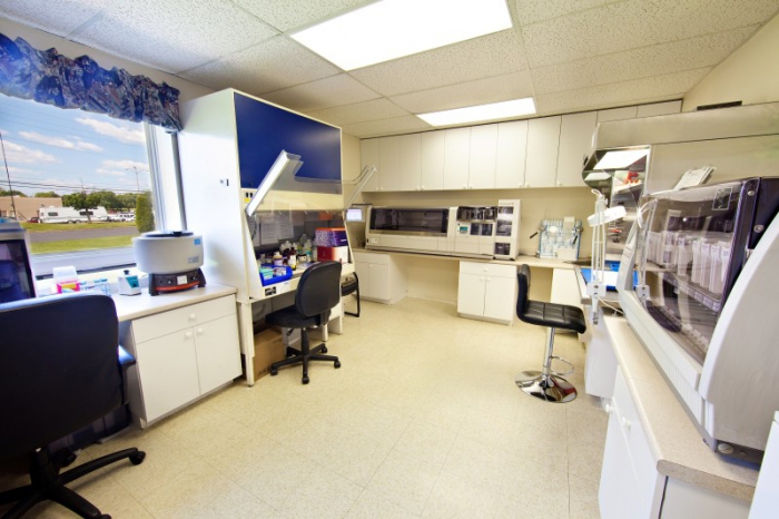 open een laboratorium