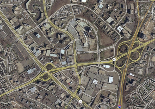 layout van het territorium van het lineaire object