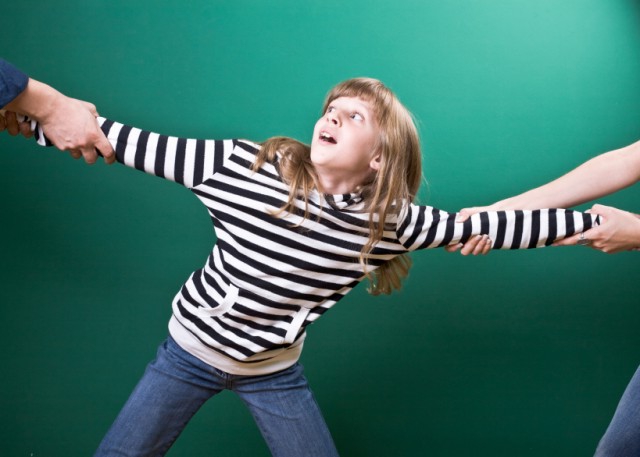 wie zijn de kinderen die overblijven na de scheiding