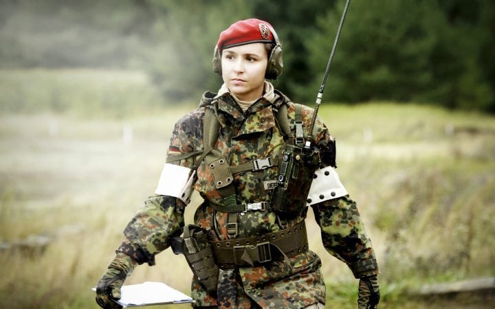 Niemka w wojsku
