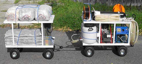 Penoizol productietechnologie