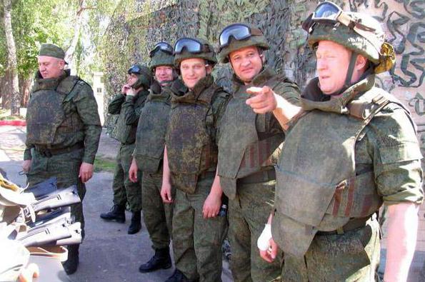 militair opgesteld burger