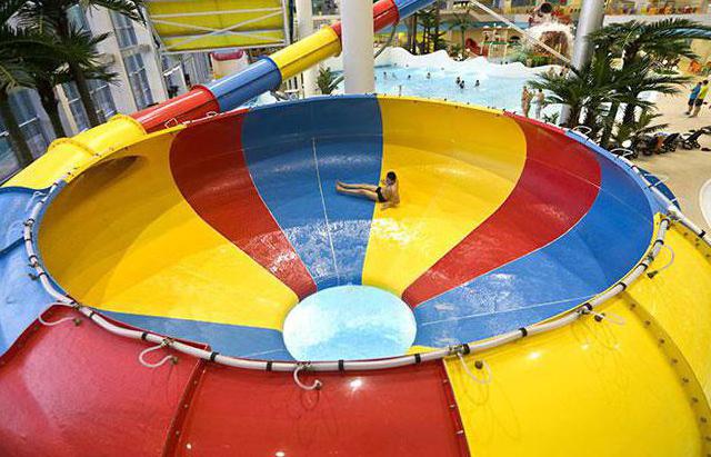 Het grootste waterpark in Moskou en de regio Moskou