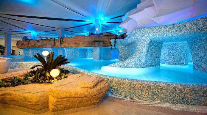 Het grootste waterpark in de foto van Moskou