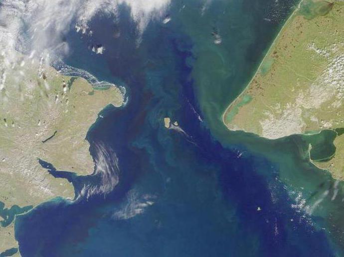 lengte van zeegrenzen van Rusland