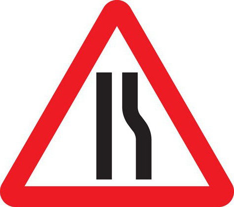 verkeerswaarschuwingen geven hun betekenis aan