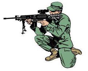 een militair heeft het recht