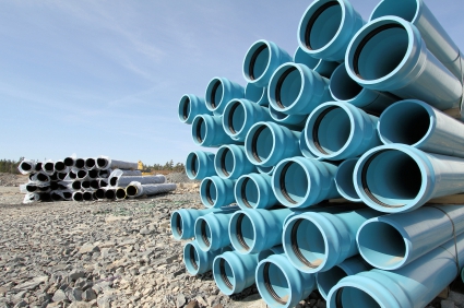 productie van plastic buizen
