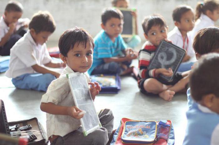 edukacja wczesnoszkolna w Indiach