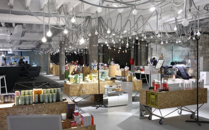 assortiment bouwmaterialen winkel