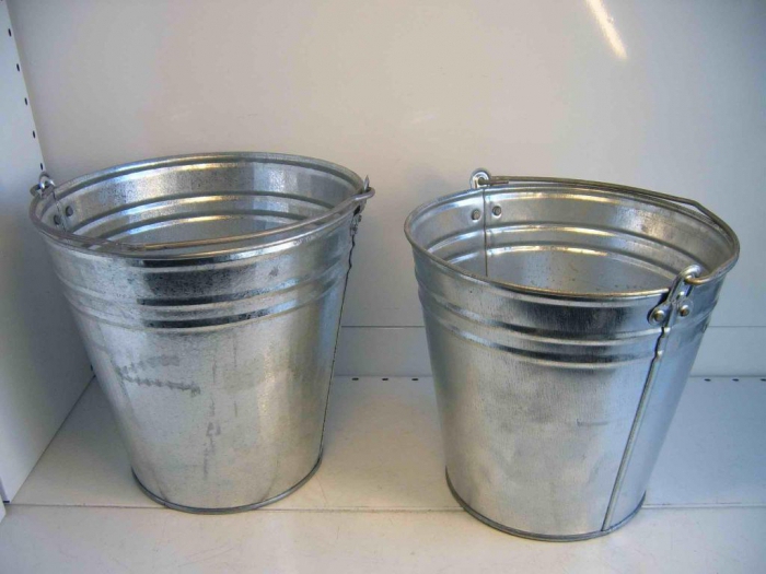 wiadro ocynkowane produkcja 12 l