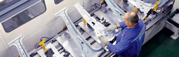 programma voor de productie van aluminiumconstructies