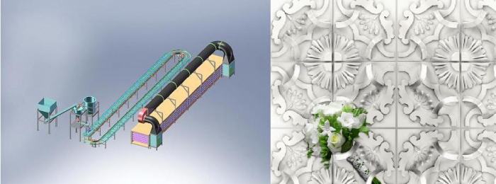 3d sprzęt do produkcji płytek