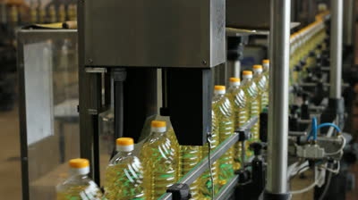 Zonnebloemolie productielijn