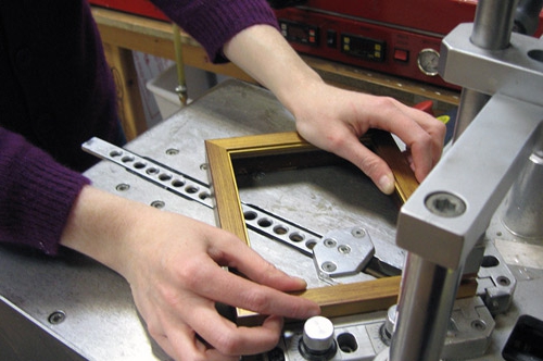 machine voor een stokbrood workshop
