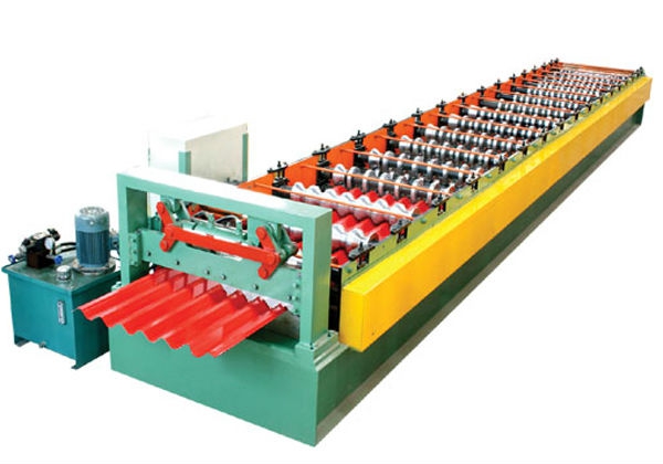 manuele machine voor de productie van geprofileerde platen