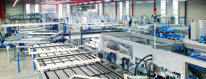 apparatuur voor de productie van dubbele beglazing