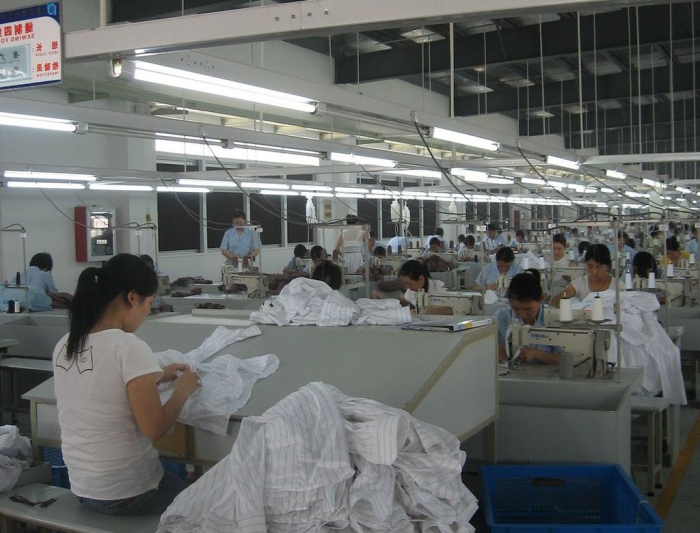 apparatuur voor de productie van t-shirts