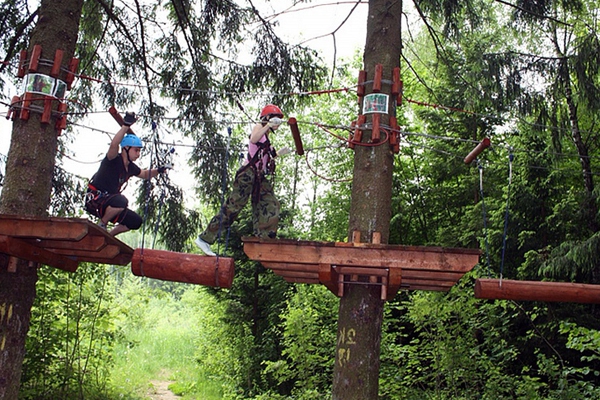 sprzęt do parków linowych