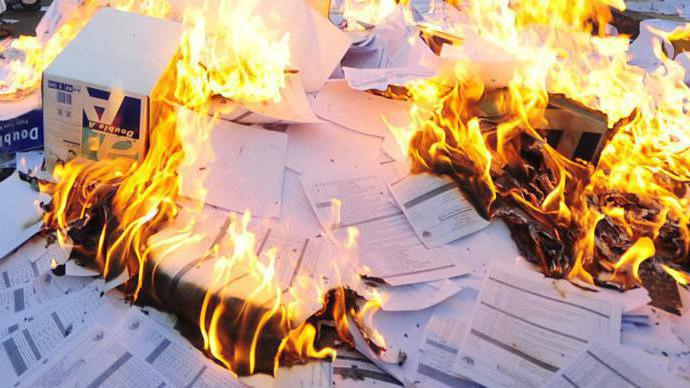 listy dokumentów wskazujących okresy przechowywania