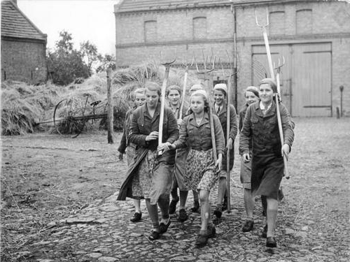 achterwerkers foto
