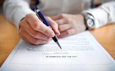 testament invaliditeit