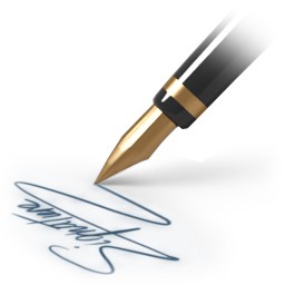 elektronische faxhandtekening
