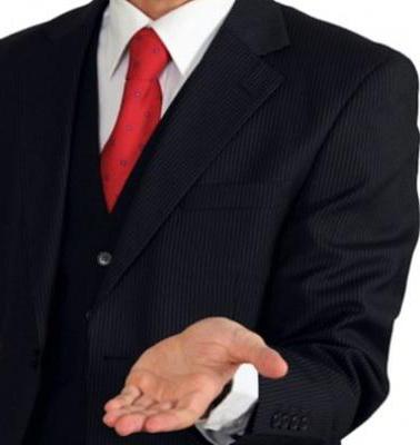 afpersing van smeergeld