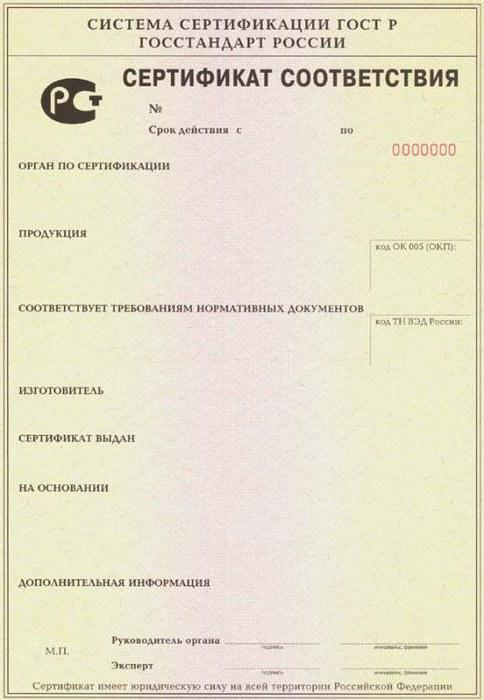 lista produktów podlegających obowiązkowej certyfikacji
