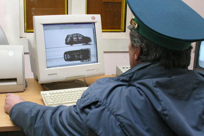 technische middelen voor douanecontroles