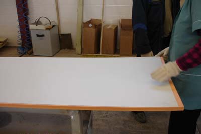 productie van sandwichpanelen voor hellingen
