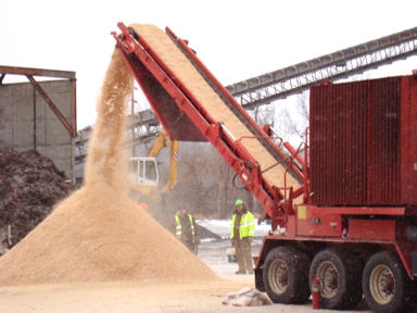 apparatuur voor de productie van houtpellets