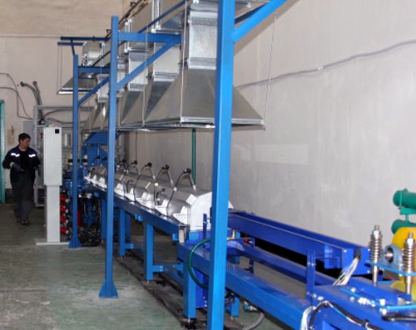 linia do produkcji zbrojenia kompozytowego