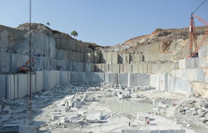 Gemeenschappelijke voorbeelden van minerale concepten