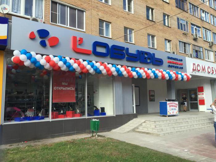damesschoenenwinkels in de Moskou-lijst