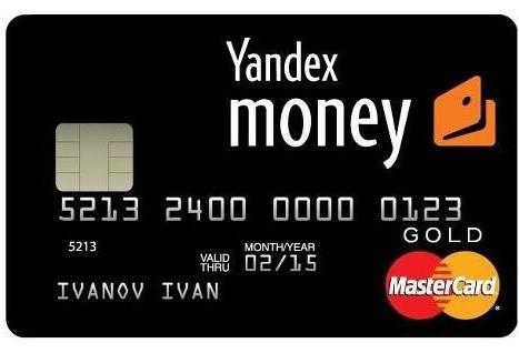 wypłacić pieniądze z karty Yandex