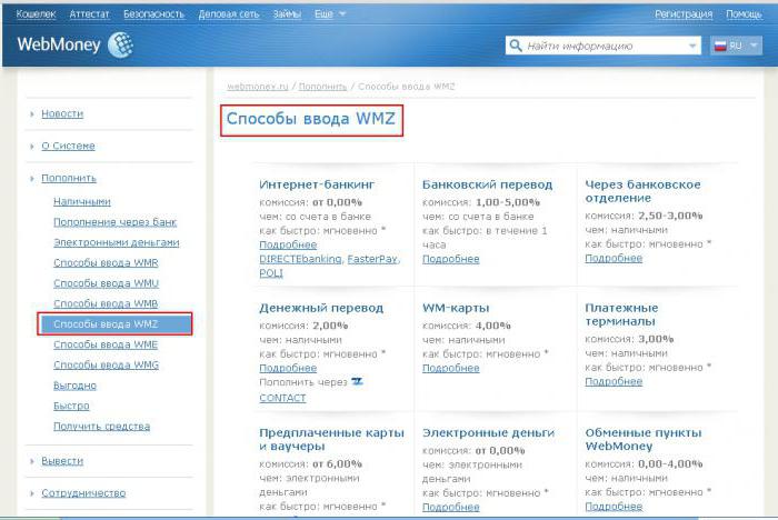 jak uzupełnić portfel webmoney