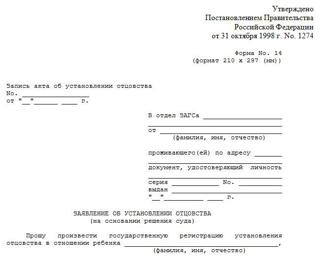 formularz wniosku o ustalenie ojcostwa pośmiertnego