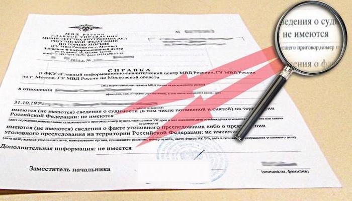 uzyskać zaświadczenie o niekaralności Niżny Nowogród